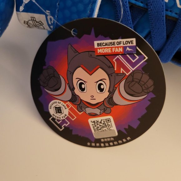 Atongmu STAR sneakers. Blue/yellow. NWT - Picture 3 of 9